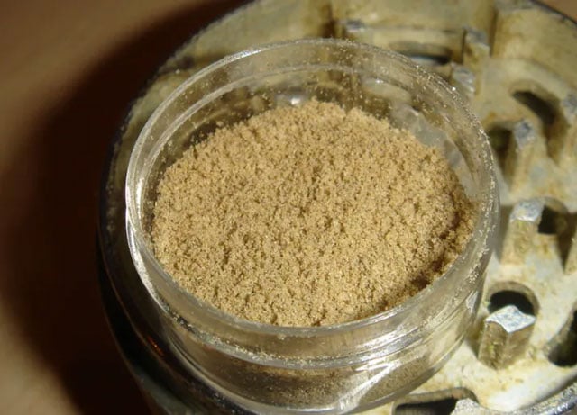 How to make hash from kief